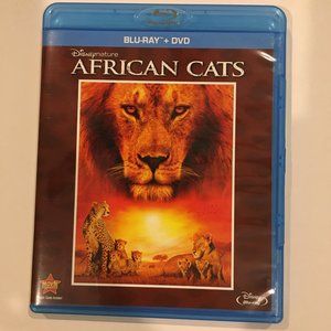 Disney Nature  AFRICAN CATS Blu-Ray & DVD Set